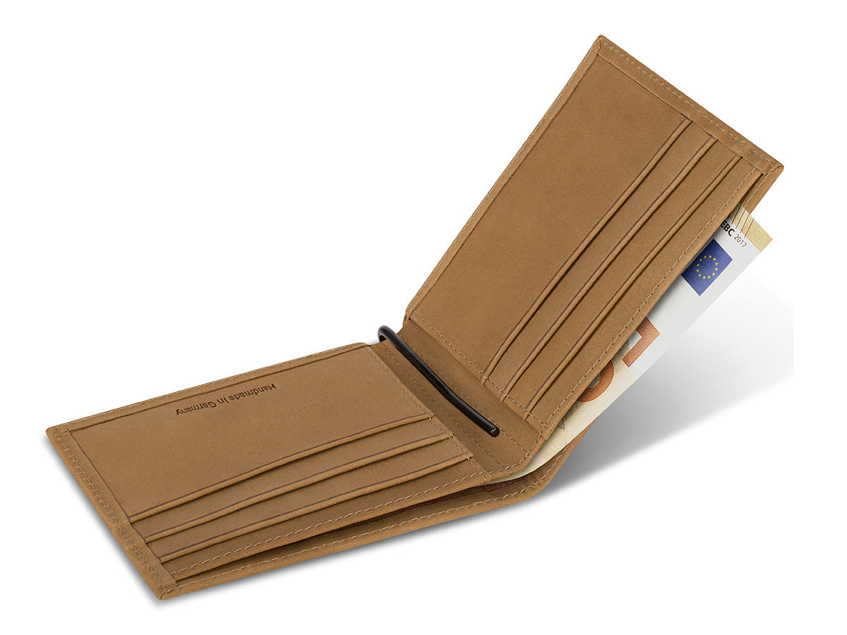 Portemonnaie mit Geldklammer