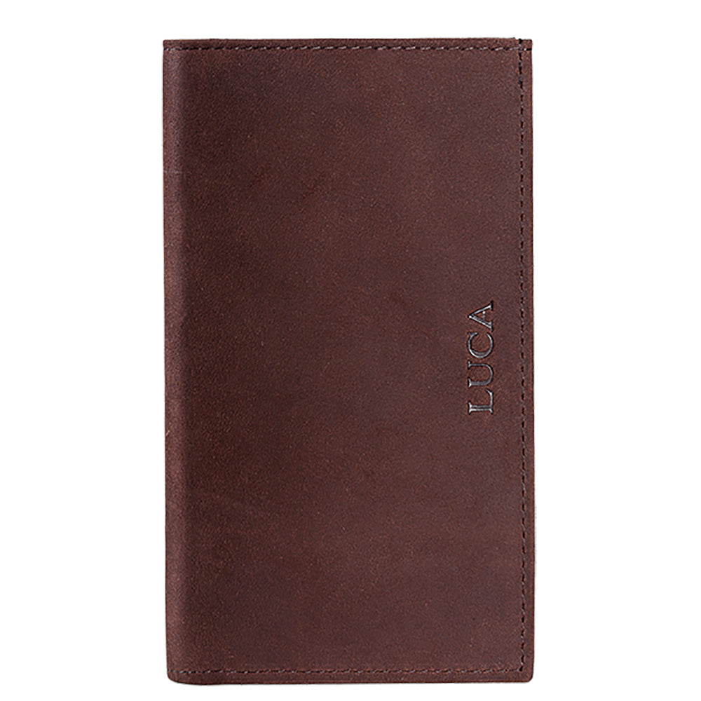 iPhone Etui in Nubuk dunkelbraun