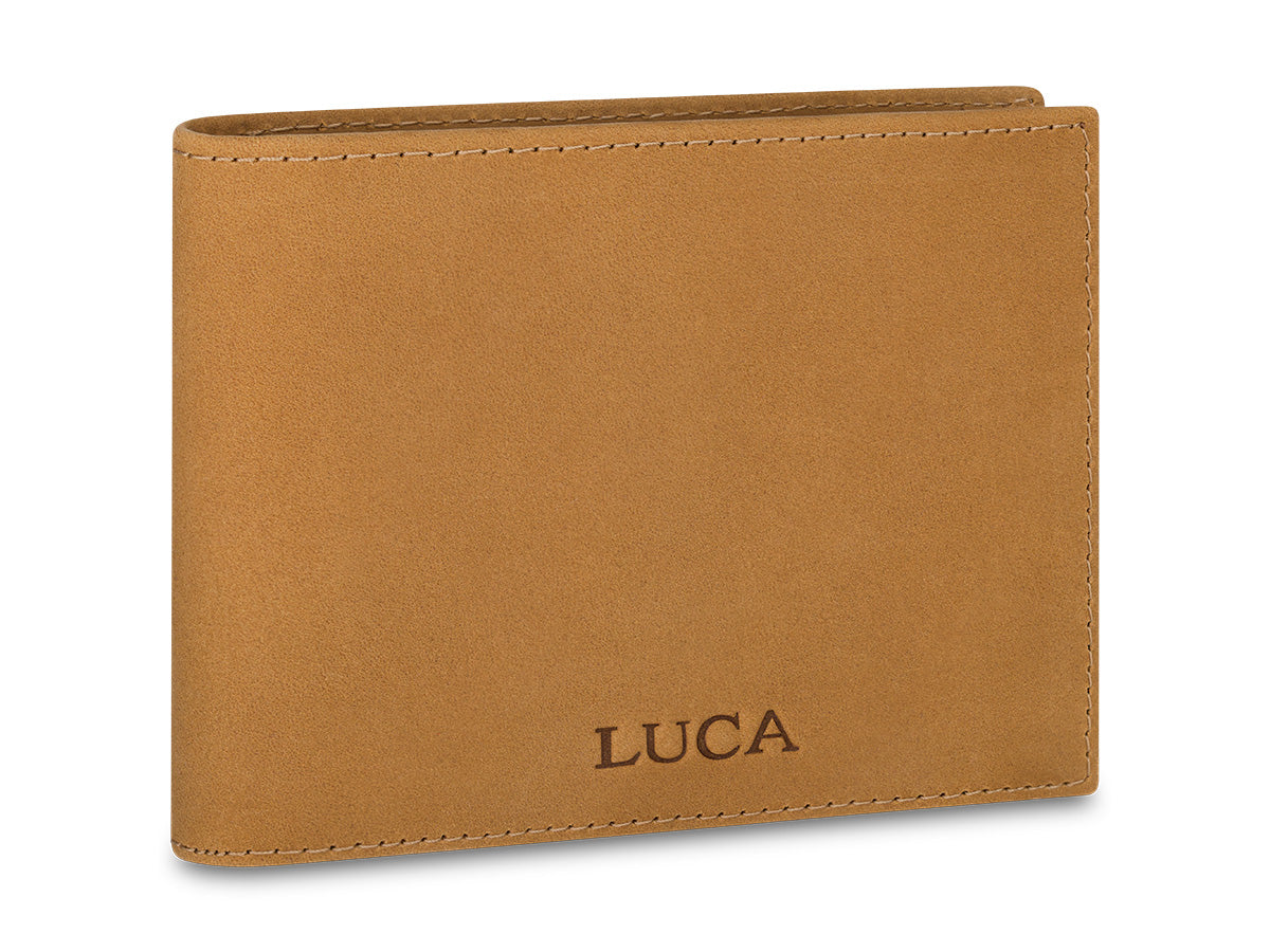 Wallet with money clip Handmade in Germany