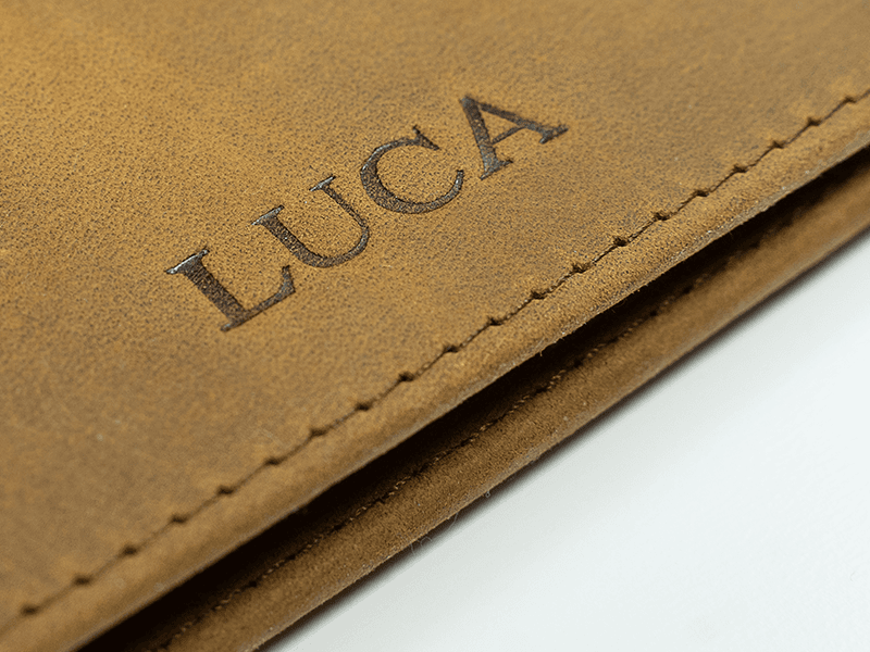 Geldbörse mit Münzfach von LUCA - Made in Germany