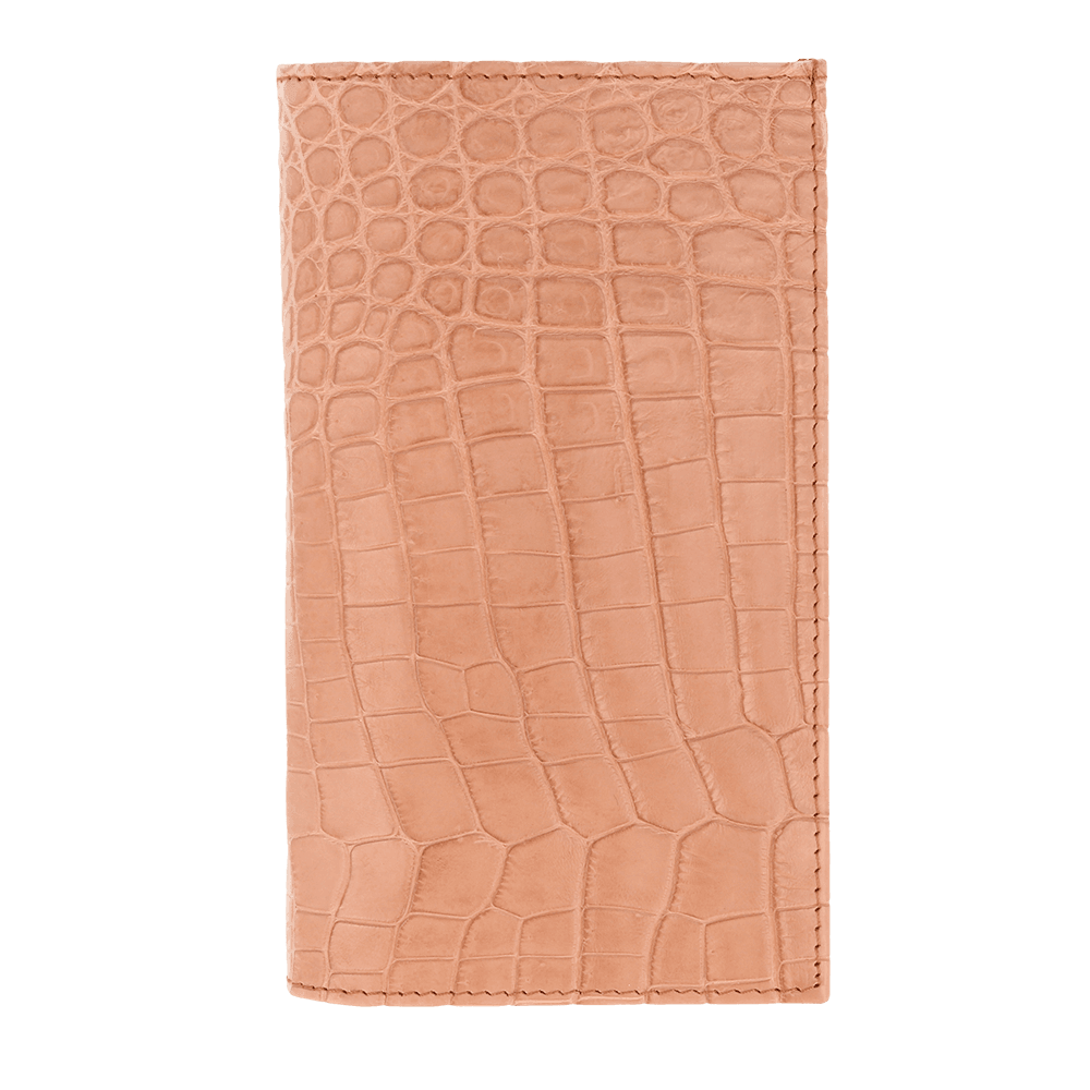 iPhone Etui Alligatorleder rose